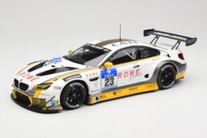 BMW M6 GT3 F13 #23 Rowe Racing A. Sims / P. Eng 24h Nurburgring 2016 Minichamps 1:18 155162623 Métal Moulé