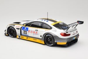 BMW M6 GT3 F13 #23 Rowe Racing A. Sims / P. Eng 24h Nurburgring 2016 Minichamps 1:18 155162623 Métal Moulé — image 5 sur 6