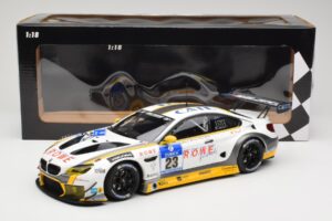 BMW M6 GT3 F13 #23 Rowe Racing A. Sims / P. Eng 24h Nurburgring 2016 Minichamps 1:18 155162623 Métal Moulé — image 6 sur 6