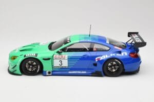 BMW M6 GT3 F13 #3 Falken Motorsports P. Düsseldorf / J. Müller VLN Winner Heat 4 2017 Minichamps 1:18 153172693 Métal Moulé — image 3 sur 6