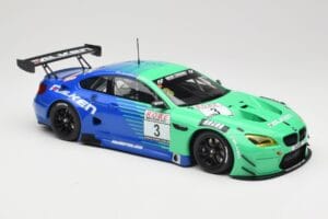 BMW M6 GT3 F13 #3 Falken Motorsports P. Düsseldorf / J. Müller VLN Winner Heat 4 2017 Minichamps 1:18 153172693 Métal Moulé — image 4 sur 6