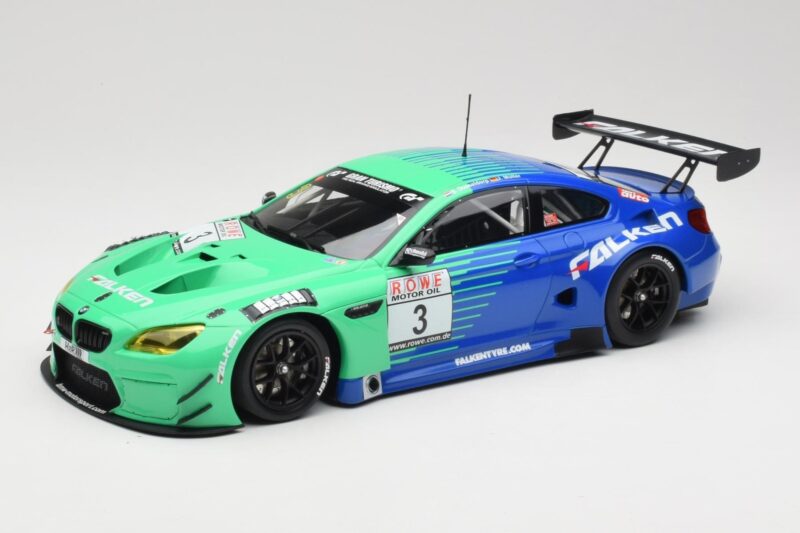 BMW M6 GT3 F13 #3 Falken Motorsports P. Düsseldorf / J. Müller VLN Winner Heat 4 2017 Minichamps 1:18 153172693 Métal Moulé