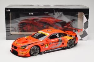 BMW M6 GT3 F13 #55 Autobacs Racing Team R. Takagi / K. Kobayashi Super GT Series 2016 Minichamps 1:18 155162655 Métal Moulé — image 6 sur 6