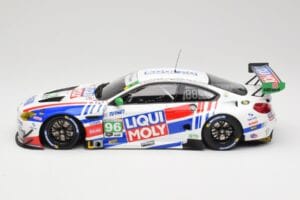 BMW M6 GT3 F13 #96 Turner Motorsport B. Auberlen / R. Foley Class Winner Petit Le Mans 2019 Minichamps 1:18 153192696 Métal M — image 3 sur 6