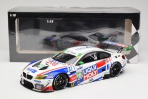 BMW M6 GT3 F13 #96 Turner Motorsport B. Auberlen / R. Foley Class Winner Petit Le Mans 2019 Minichamps 1:18 153192696 Métal M — image 6 sur 6