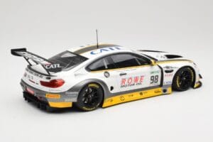 BMW M6 GT3 F13 #98 Rowe Racing T. Blomqvist / N. Catsburg 24 Hours of Spa 2017 Minichamps 1:18 155172688 Métal Moulé — image 2 sur 6