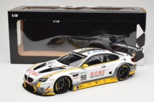 BMW M6 GT3 F13 #98 Rowe Racing T. Blomqvist / N. Catsburg 24 Hours of Spa 2017 Minichamps 1:18 155172688 Métal Moulé — image 6 sur 6