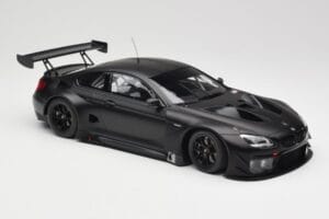 BMW M6 GT3 F13 Plain Body Version Matte Black Minichamps 1:18 155162610 Métal Moulé — image 4 sur 6