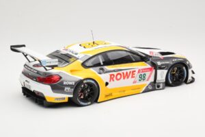 BMW M6 GT3 Rowe Racing #98 M. Wittmann / T. Blomqvist / P. Eng 4th Place 24 Hours Nurburgring 2020 Minichamps 1:18 155202698  — image 2 sur 6