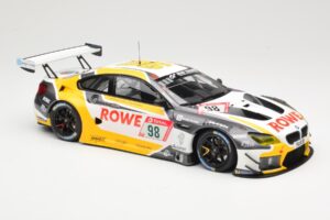 BMW M6 GT3 Rowe Racing #98 M. Wittmann / T. Blomqvist / P. Eng 4th Place 24 Hours Nurburgring 2020 Minichamps 1:18 155202698  — image 4 sur 6
