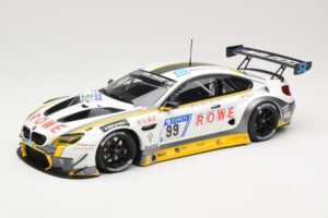 BMW M6 GT3 Rowe Racing #99 M. Basseng / M. Martin 24 Hours Nurburgring 2017 Minichamps 1:18 155172699 Métal Moulé