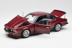 BMW M635 CSi E24 Karmin Rouge AUTOart 1:18 70528 Métal Moulé — image 2 sur 8