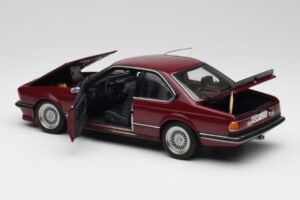 BMW M635 CSi E24 Karmin Rouge AUTOart 1:18 70528 Métal Moulé — image 5 sur 8