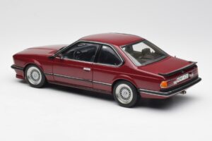 BMW M635 CSi E24 Karmin Rouge AUTOart 1:18 70528 Métal Moulé — image 7 sur 8