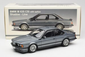 BMW M635 CSi E24 Shadow Line Delphin Metallic AUTOart 1:18 70529 Métal Moulé — image 8 sur 8