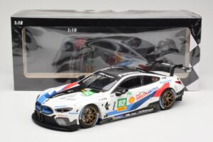BMW M8 GTE Team Mtek #82 T. Blomqvist / A. Felix da Costa 6 Hours of Fuji 2018 Minichamps 1:18 155182982 Métal Moulé — image 6 sur 6