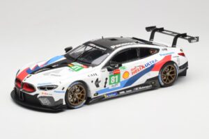 BMW M8 GTE #81 Team MTEK M. Tomczyk / N. Catsburg / N. Yelloly 24 Hours of Le Mans 2018 Minichamps 1:18 155182981 Métal Moulé