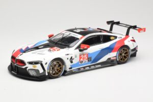 BMW M8 GTE Team RLL #25 C. De Phillippi / A. Farfus Class Winners 24 Hours of Daytona 2019 Minichamps 1:18 155192925 Métal Mo