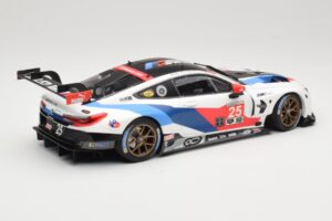 BMW M8 GTE Team RLL C. De Phillippi / B. Auberlen 2nd in Class 12 Hours of Sebring 2018 Minichamps 1:18 155182925 Métal Moulé — image 2 sur 6