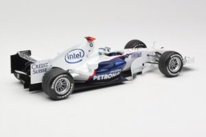 BMW Sauber F1.07 #9 N. Heidfeld Launch Version 2007 Minichamps 1:18 80430426994 Métal Moulé — image 2 sur 7