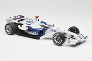 BMW Sauber F1.07 #9 N. Heidfeld Launch Version 2007 Minichamps 1:18 80430426994 Métal Moulé — image 4 sur 7