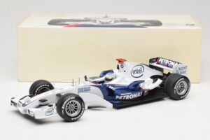 BMW Sauber F1.07 #9 N. Heidfeld Launch Version 2007 Minichamps 1:18 80430426994 Métal Moulé — image 7 sur 7