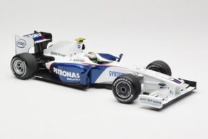 BMW Sauber F1.09 #6 N. Heidfeld Launch Version 2009 Minichamps 1:18 80432154856 Métal Moulé — image 4 sur 7
