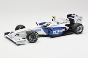 BMW Sauber F1.09 #6 N. Heidfeld Launch Version 2009 Minichamps 1:18 80432154856 Métal Moulé
