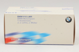 BMW V12 LMR #42 T. Kristensen / J.J. Lehto / J. Muller 24 Hours of Le Mans 1999 Minichamps 1:43 80429418137 Métal Moulé — image 5 sur 5
