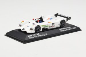BMW V12 LMR LMP1 #42 J. Müller / J. Lehto 24 Hours of Le Mans 2000 Minichamps 1:43 80420018215 Métal Moulé — image 2 sur 4