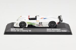 BMW V12 LMR LMP1 #42 J. Müller / J. Lehto 24 Hours of Le Mans 2000 Minichamps 1:43 80420018215 Métal Moulé