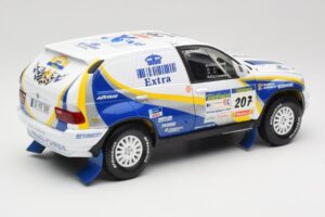BMW X5 X-Raid #207 Dakar Rally 2004 Solido 1:18 SOLIDO001 Métal Moulé — image 3 sur 8