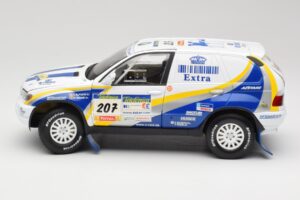 BMW X5 X-Raid #207 Dakar Rally 2004 Solido 1:18 SOLIDO001 Métal Moulé — image 4 sur 8