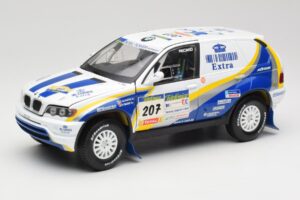 BMW X5 X-Raid #207 Dakar Rally 2004 Solido 1:18 SOLIDO001 Métal Moulé