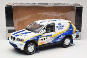 BMW X5 X-Raid #207 Dakar Rally 2004 Solido 1:18 SOLIDO001 Métal Moulé — image 8 sur 8