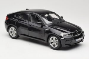 BMW X6 M E71 Noir Bburago 1:18 18-12081 Métal Moulé — image 6 sur 8