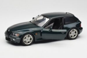 BMW Z3 Coupe 2.8 Green Metallic UT Models 1:18 20422 Métal Moulé — image 2 sur 7