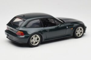 BMW Z3 Coupe 2.8 Green Metallic UT Models 1:18 20422 Métal Moulé — image 3 sur 7
