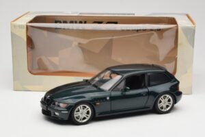 BMW Z3 Coupe 2.8 Green Metallic UT Models 1:18 20422 Métal Moulé — image 7 sur 7