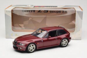 BMW Z3 Coupe 2.8 Red Metallic UT Models 1:18 20423 Métal Moulé — image 8 sur 8