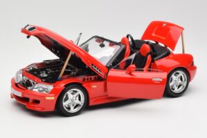 BMW Z3 E36/7 Roadster Rouge Bburago 1:18 3349 Métal Moulé — image 2 sur 8