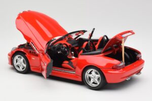 BMW Z3 E36/7 Roadster Rouge Bburago 1:18 3349 Métal Moulé — image 5 sur 8