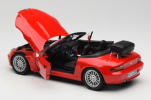 BMW Z3 Roadster 1.9 Rouge Édition Concessionnaire UT Models 1:18 80439423068 Métal Moulé — image 5 sur 8