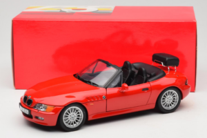 BMW Z3 Roadster 1.9 Rouge Édition Concessionnaire UT Models 1:18 80439423068 Métal Moulé — image 8 sur 8