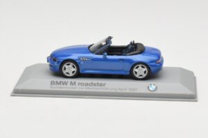 BMW Z3 Roadster 2.8 Bleu Minichamps 1:43 BMW003 Métal Moulé