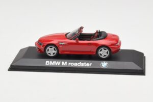 BMW Z3 Roadster 2.8 Rouge Minichamps 1:43 BMW004 Métal Moulé