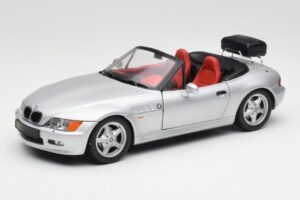 BMW Z3 Roadster Avec Porte-Bagages Argent UT Models 1:18 20407 Métal Moulé