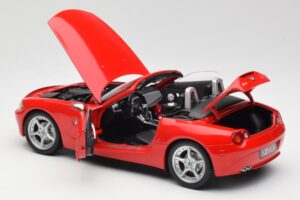 BMW Z4 E85 Roadster Rouge Bburago 1:18 34046 Métal Moulé — image 5 sur 8