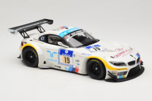 BMW Z4 GT3 #19 Team Schubert J. Muller / D. Muller ADAC 24 Hours Nurburgring 2012 Minichamps 1:18 151122319 Métal Moulé — image 4 sur 6