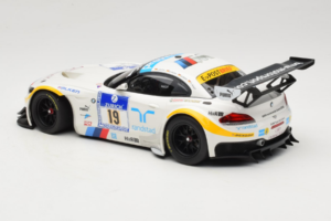 BMW Z4 GT3 #19 Team Schubert J. Muller / D. Muller ADAC 24 Hours Nurburgring 2012 Minichamps 1:18 151122319 Métal Moulé — image 5 sur 6